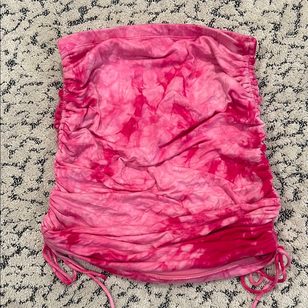 Pink Tie-Dye Princess Polly Skirt